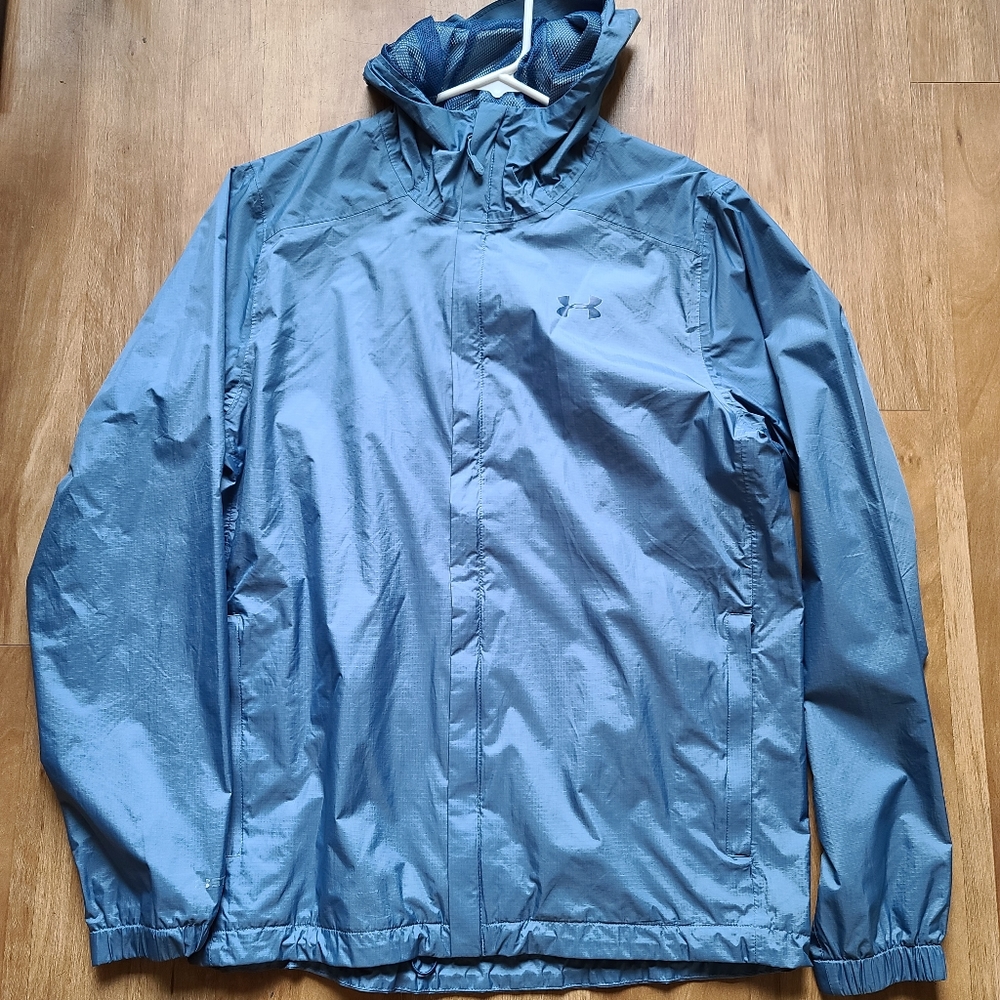 Blue Under Armor Wind Breaker